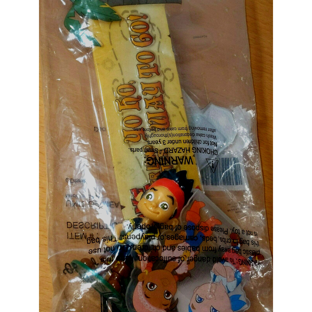 DecoPac Jake NL Pirates Yo Ho Way TO Go Cake Decorating Set NEW